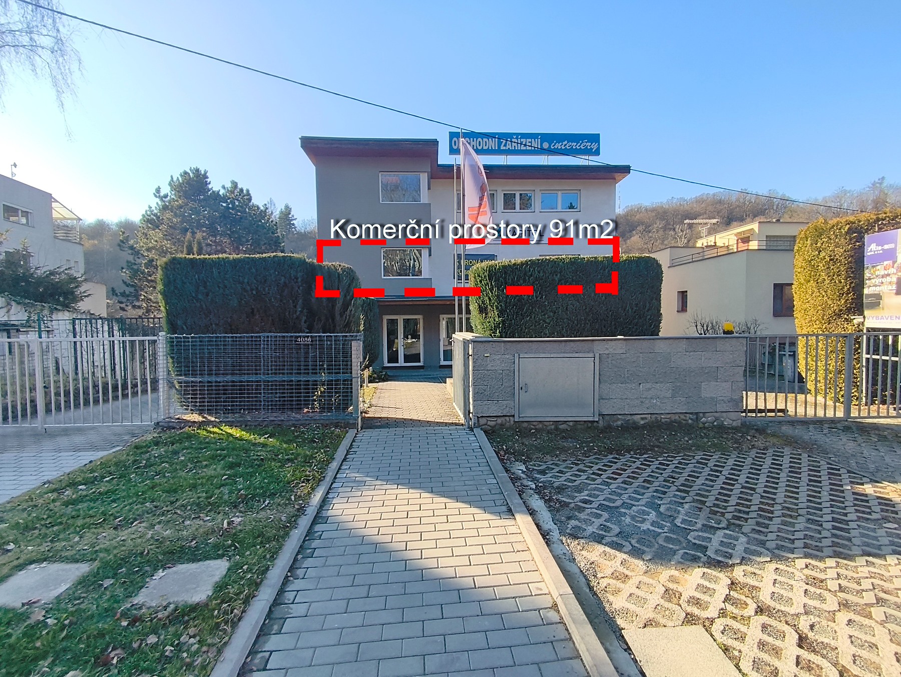Pronájem kanceláře 91 m², K Pasekám, Zlín