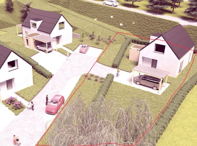 Prodej stavebního pozemku 948 m², Pohled